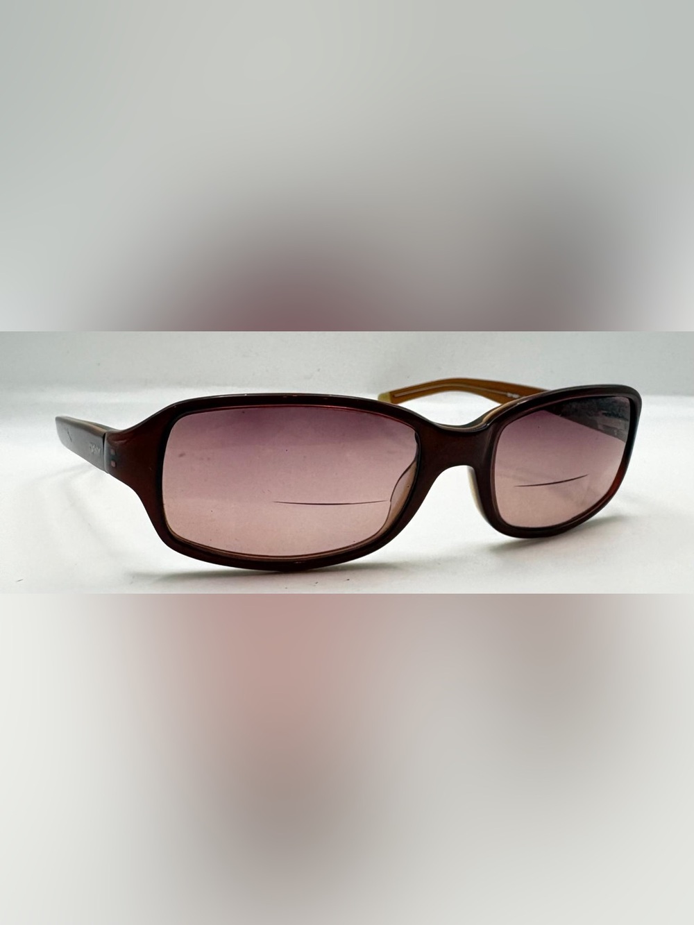DKNY DY4007 Brown Oval Sunglasses Frames Only